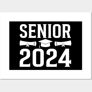 Senior Class of 2024 funny Graduation Of High Middle School Posters and Art